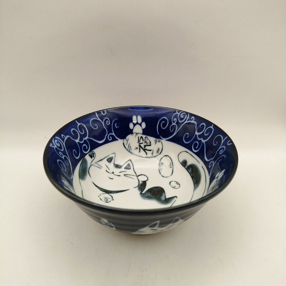 Bol Chat bleu Ø15 cm | H7 cm